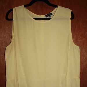 XL Yellow The Limited Blouse
